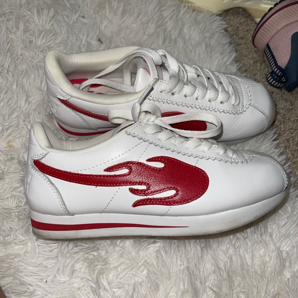 Sneakers by 4Hunnid Brand - Flames